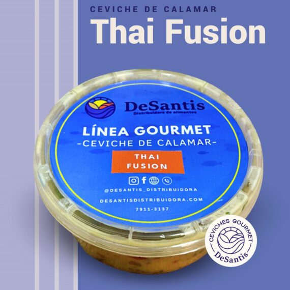 CEVICHE DE CALAMAR THAI FUSION
