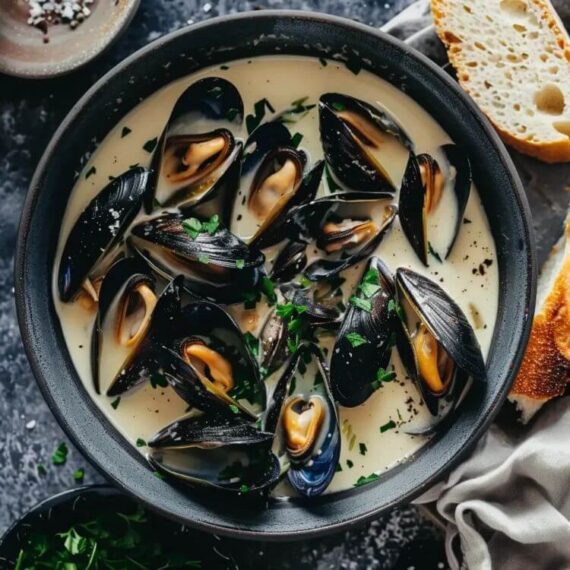 MEJILLON EN SALSA DE VINO